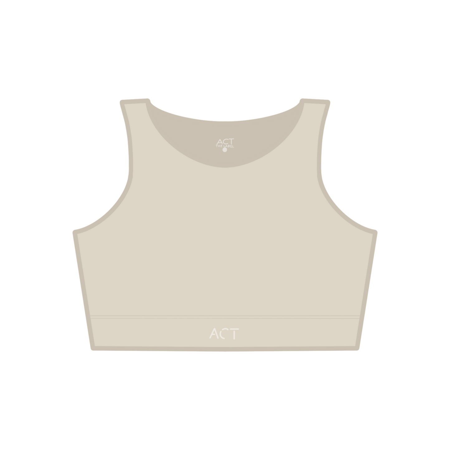 High Neck Bra