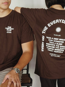 Everyday Club Tee - Brown